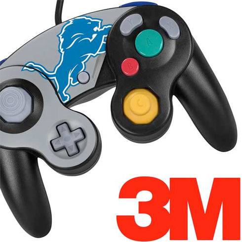 NFL Detroit Lions Large Logo Nintendo GameCube Controller Skin