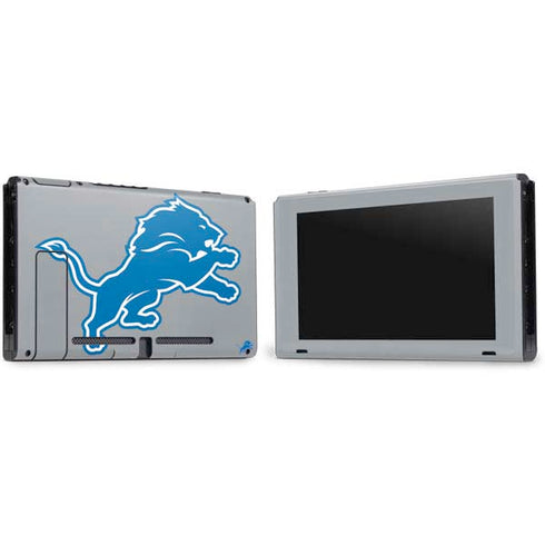 NFL Detroit Lions Large Logo Nintendo Switch Bundle Skin