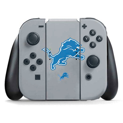 NFL Detroit Lions Large Logo Nintendo Switch (2017-2021) Joy-Con Controller Skin