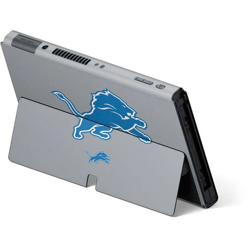 NFL Detroit Lions Large Logo Nintendo Switch OLED (2021) Skin