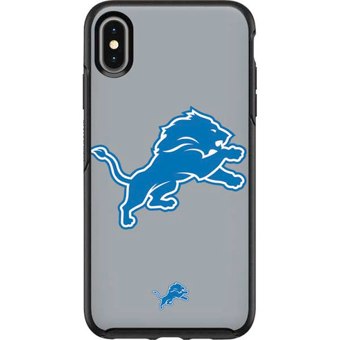 NFL Detroit Lions Large Logo Otterbox Symmetry iPhone Skin