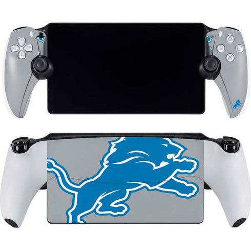NFL Detroit Lions Large Logo PlayStation Portal Remote Player Skin