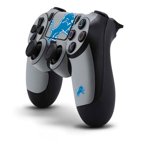 NFL Detroit Lions Large Logo PS4 Controller Skin
