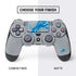 NFL Detroit Lions Large Logo PS4 Controller Skin