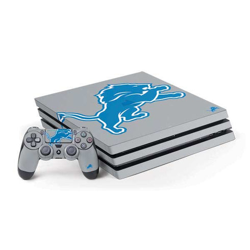 NFL Detroit Lions Large Logo PS4 Pro Bundle Skin