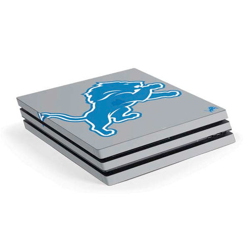 NFL Detroit Lions Large Logo PS4 Pro Console Skin