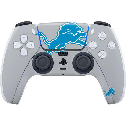NFL Detroit Lions Large Logo PS5 Controller Skin
