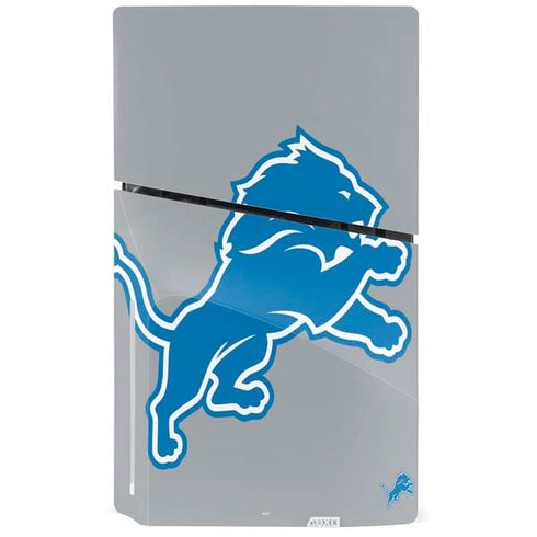 NFL Detroit Lions Large Logo PS5 Slim Disk Bundle Skin