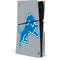 NFL Detroit Lions Large Logo PS5 Slim Disk Console Skin