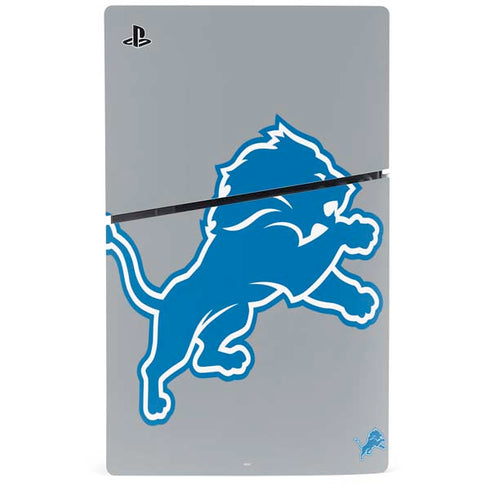 NFL Detroit Lions Large Logo PS5 Slim Digital Edition Bundle Skin