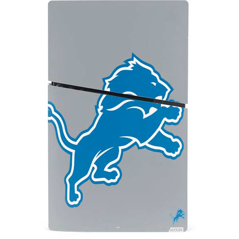 NFL Detroit Lions Large Logo PS5 Slim Digital Edition Console Skin