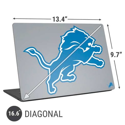 NFL Detroit Lions Large Logo Universal Laptop 16.6in (13.4 x 9.7in) Skin