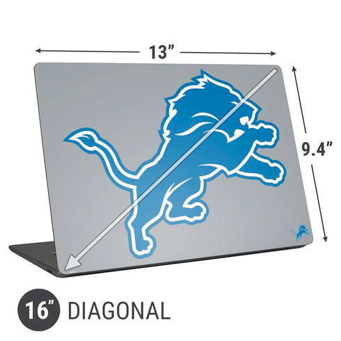 NFL Detroit Lions Large Logo Universal Laptop 16in (13 x 9.4in) Skin