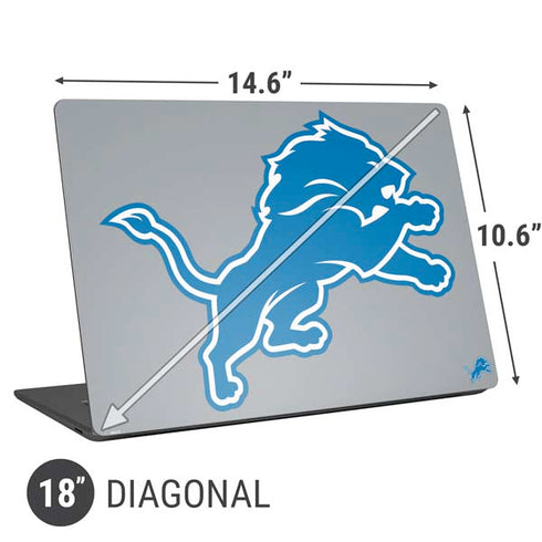 NFL Detroit Lions Large Logo Universal Laptop 18in (14.6 x 10.6in) Skin