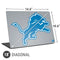 NFL Detroit Lions Large Logo Universal Laptop 18in (14.6 x 10.6in) Skin
