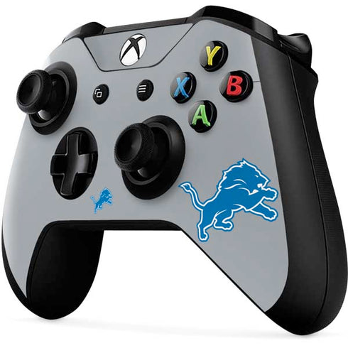 NFL Detroit Lions Large Logo Xbox One X Controller Skin