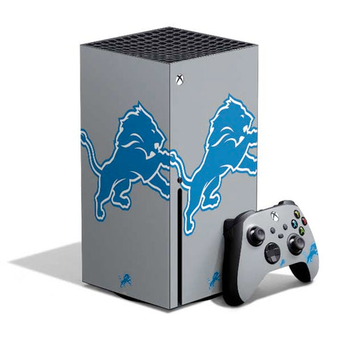 NFL Detroit Lions Large Logo Xbox Series X Bundle Skin