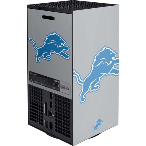 NFL Detroit Lions Large Logo Xbox Series X Console Skin
