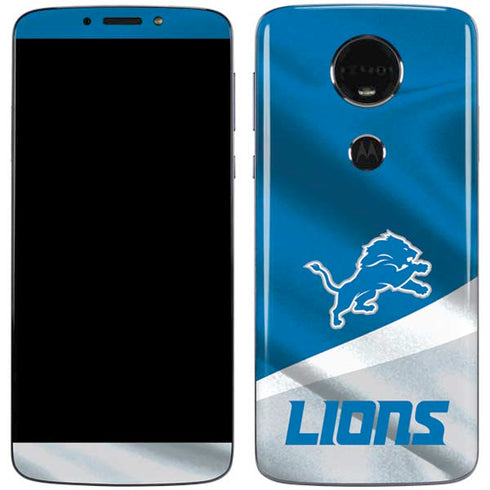 NFL Detroit Lions Moto E5 Plus Skin