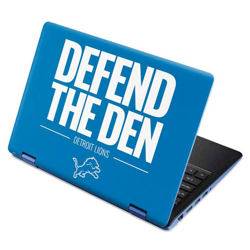 NFL Detroit Lions Team Motto Aspire R11 11.6in Skin