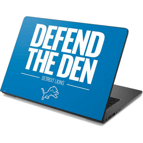 NFL Detroit Lions Team Motto Dell Chromebook Skin