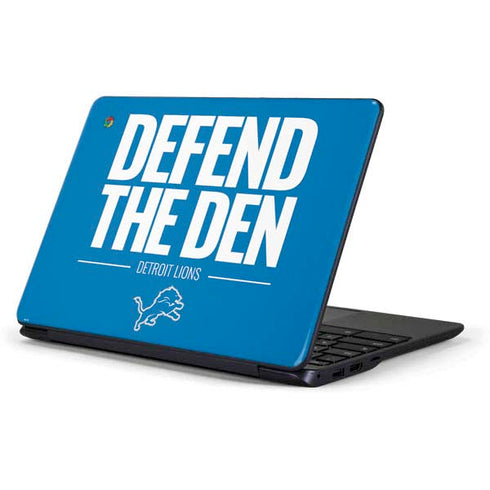 NFL Detroit Lions Team Motto Samsung Chromebook Skin