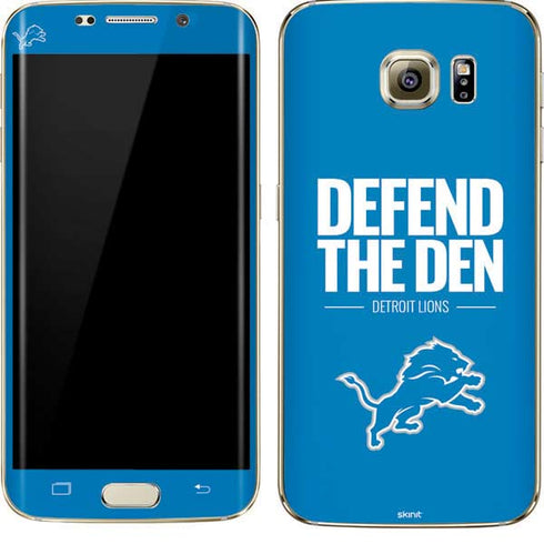 NFL Detroit Lions Team Motto Galaxy S7 Edge Skin