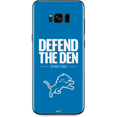 NFL Detroit Lions Team Motto Galaxy S8 Plus Skin