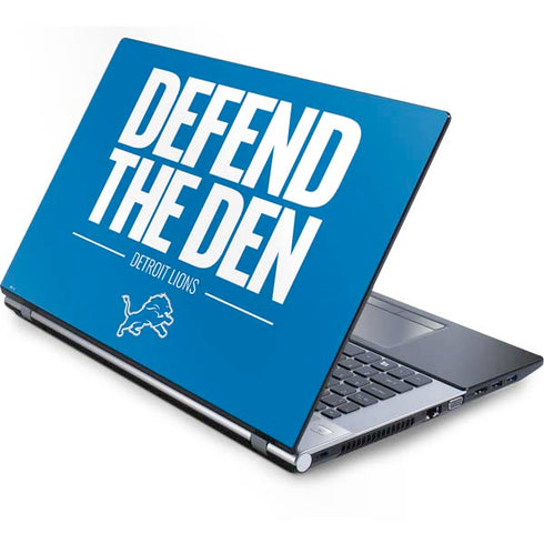 NFL Detroit Lions Team Motto Generic Laptop Skin