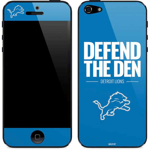 NFL Detroit Lions Team Motto iPhone 5/5s/5SE Skin