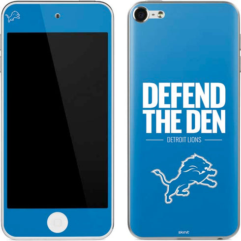 NFL Detroit Lions Team Motto Apple iPod Skin