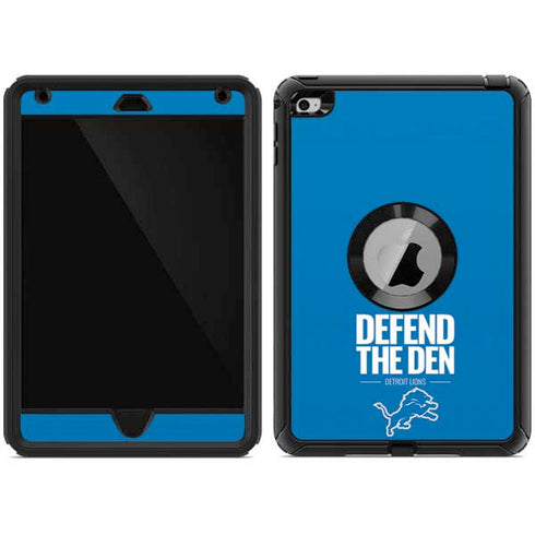NFL Detroit Lions Team Motto Otterbox Defender iPad Skin