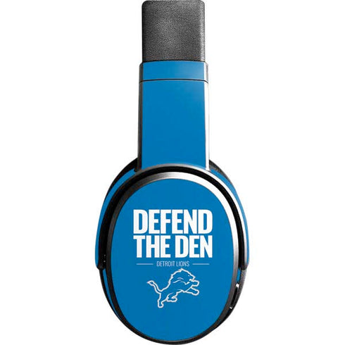 NFL Detroit Lions Team Motto Skullcandy Crusher Wireless Skin