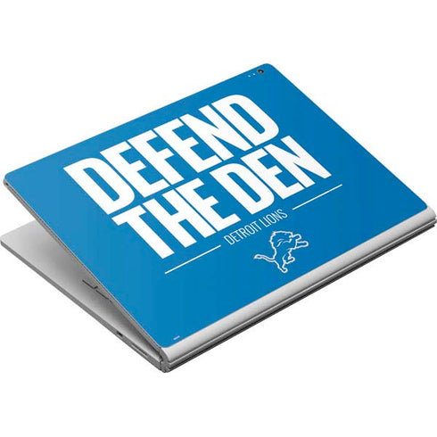 NFL Detroit Lions Team Motto Surface Book Skin