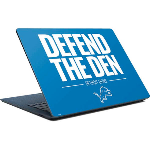 NFL Detroit Lions Team Motto Surface Laptop Skin