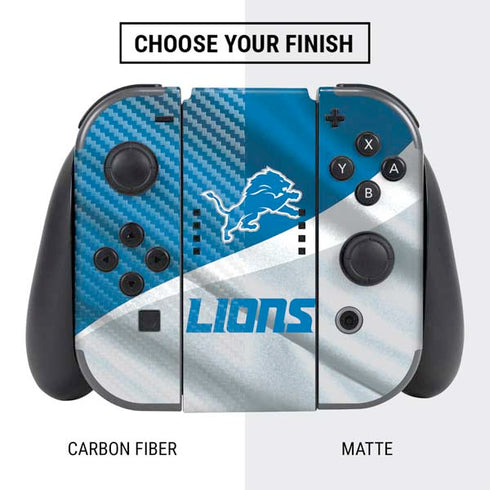 NFL Detroit Lions Nintendo Switch Bundle Skin