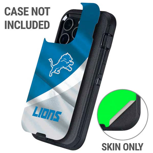 NFL Detroit Lions Otterbox Defender iPhone Skin