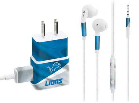 NFL Detroit Lions Phone Charger Skin