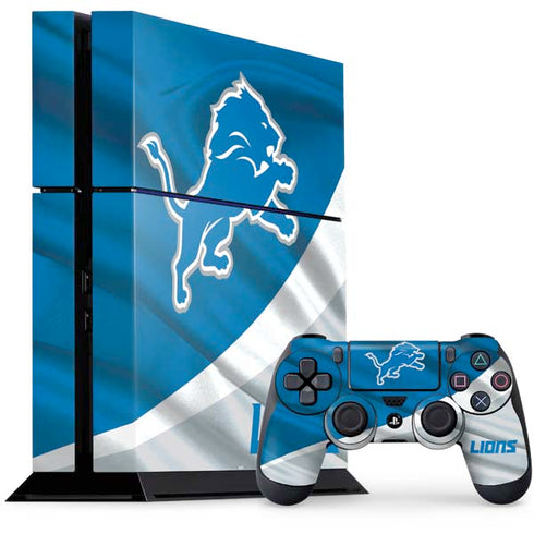NFL Detroit Lions PS4 Console and Controller Bundle Skin