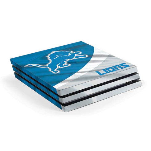 NFL Detroit Lions PS4 Pro Console Skin
