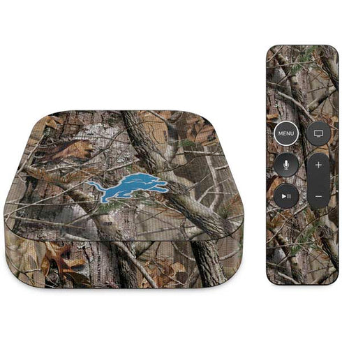 NFL Detroit Lions Realtree AP Camo Apple TV Skin