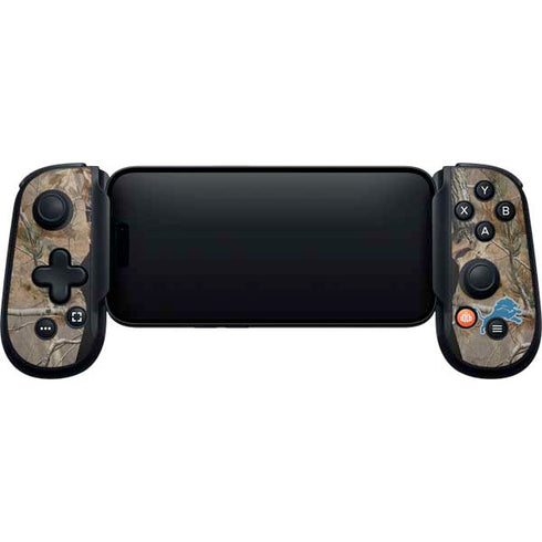 NFL Detroit Lions Realtree AP Camo Backbone One for iPhone Game Controller Skin