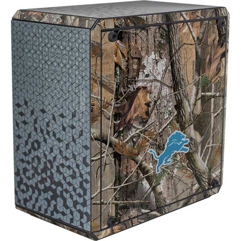 NFL Detroit Lions Realtree AP Camo Cooler Master MasterBox Q300L Mini Tower Skin