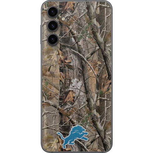 NFL Detroit Lions Realtree AP Camo Galaxy A14 5G Skin