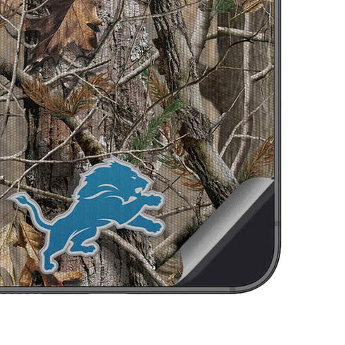 NFL Detroit Lions Realtree AP Camo Galaxy A14 5G Skin