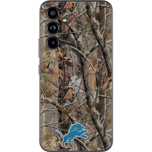NFL Detroit Lions Realtree AP Camo Galaxy A54 5G Skin
