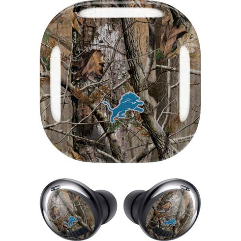 NFL Detroit Lions Realtree AP Camo Galaxy Buds Pro Skin