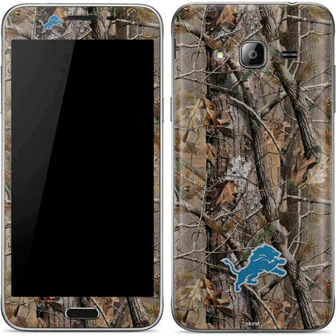 NFL Detroit Lions Realtree AP Camo Galaxy J3 Skin