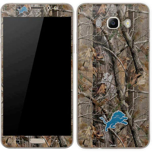 NFL Detroit Lions Realtree AP Camo Galaxy J7 Skin