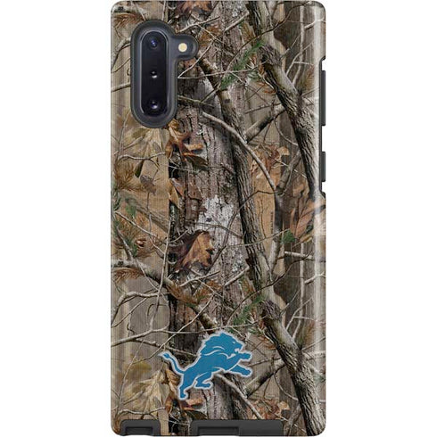 NFL Detroit Lions Realtree AP Camo Galaxy Note 10 Pro Case